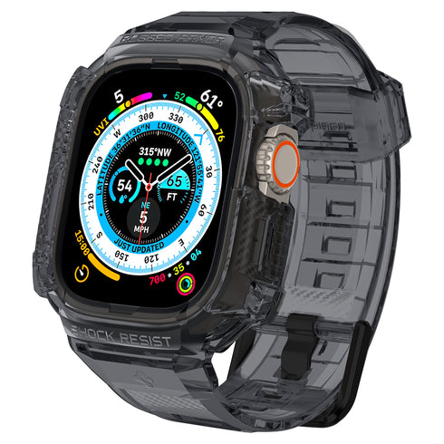 Spigen Apple Watch Ultra 3/2/1 (49mm) Capa + Pulseira – Rugged Armor Pro